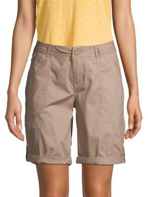 Democracy Cuffed Bermuda Shorts