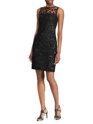 Lauren Ralph Lauren Sequined Cocktail Dress