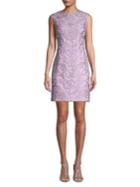 Vince Camuto Cap Sleeve Embroidered Shift Dress