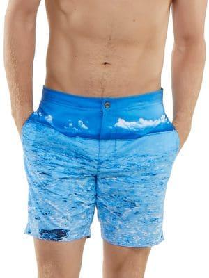 Dream Apparel Ocean View Swim Trunks