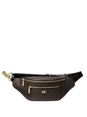 Michael Michael Kors Logo Printed Belt Bag