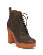 Lucky Brand Tafari Leather Ankle Boots