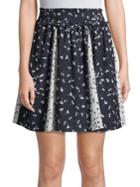 French Connection Floral Komo Drape Skirt