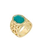 Laundry By Shelli Segal Pacific Highway Goldtone Center Stone Ring
