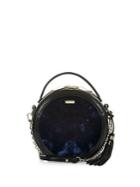 Brahmin Lane Leather Crossbody Circle Bag