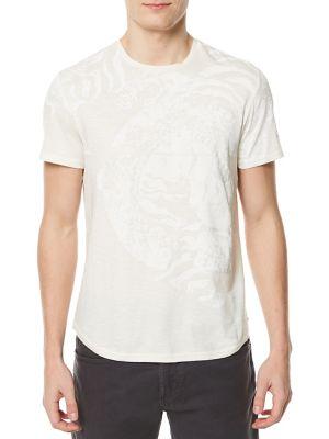 Buffalo David Bitton Tanter Printed Cotton Tee