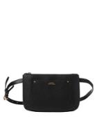 Lauren Ralph Lauren Logo Faux Leather Belt Bag