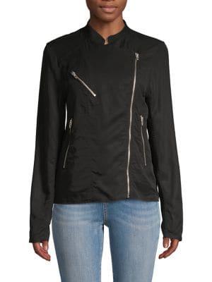 Blank Nyc Twill Zipper-front Jacket
