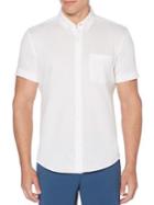 Perry Ellis Short-sleeve Oxford Shirt