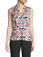 Calvin Klein V-neck Floral Camisole