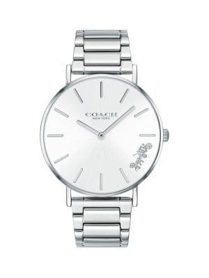 Coach Perry Stainless Steel Bracelet Watch