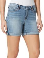 Miraclebody Faith Fit Solution Cuff Denim Shorts