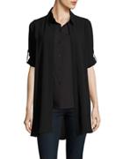 Michael Michael Kors Layered Button-front Top