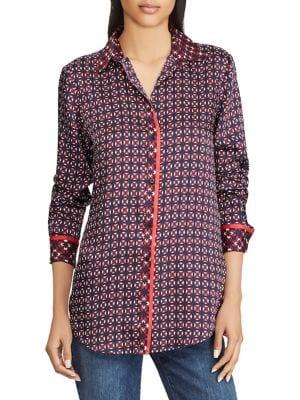 Lauren Ralph Lauren Geometric-print Shirt