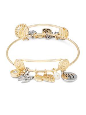 Design Lab Lord & Taylor D Initial Charm Bracelet