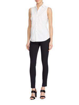 Lauren Ralph Lauren Slim-fit Sleeveless Shirt