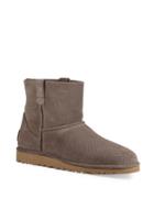 Ugg Classic Unlined Mini Perforated Suede Booties