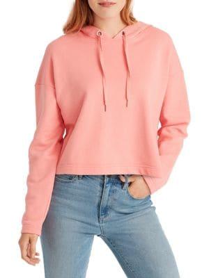 Ella Moss Elise Hooded Cotton Sweatshirt