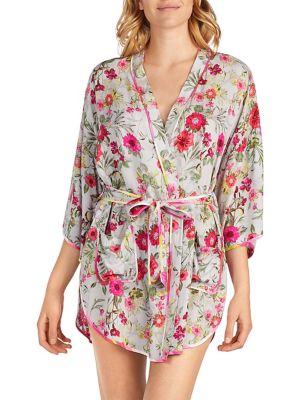 Kensie Floral Wrap Dress