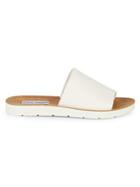 Steve Madden Porter Leather Slip-on Sandals