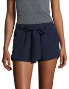Marc New York By Andrew Marc Performance Solid Tie-up Shorts