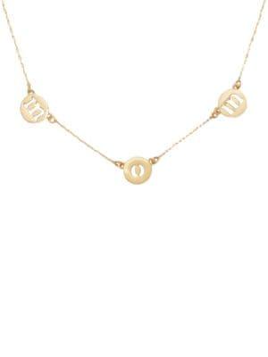 Kate Spade New York Mom Knows Best Crystal Pendant Necklace