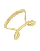 Cole Haan Ribbon Metal Open Cuff Bracelet