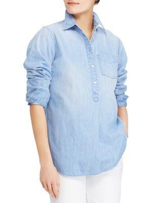 Lauren Ralph Lauren Relaxed Denim Shirt