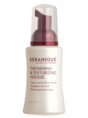Keranique Thickening And Texturizing Mousse- 3.4 Oz.