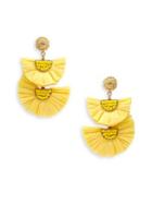 Design Lab Lord & Taylor Beaded Double Crescent Earrings