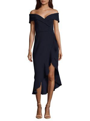 Xscape Ruffled Sheath Dress