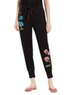 Josie Floral Embroidered Joggers