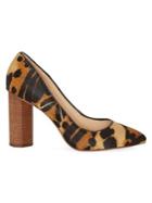 Louise Et Cie Landon3 Leopard-print Calf Hair Heels
