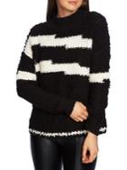 1.state Textured Striped Sweater