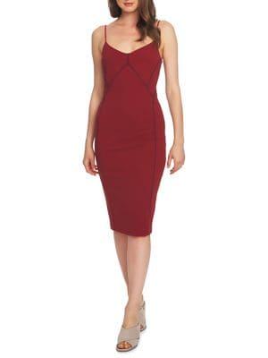1.state V-neck Slip Dress