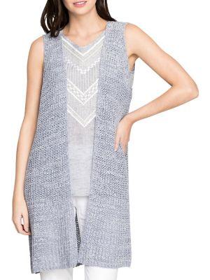 Nic+zoe Sunset Open Font Vest