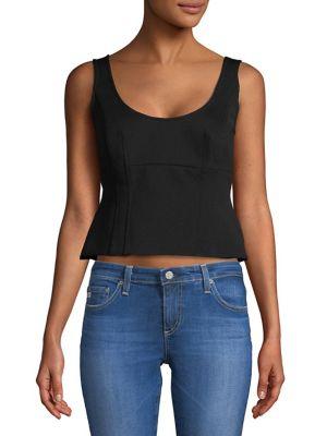 Ashley Graham X Marina Rinaldi Solid Sleeveless Top