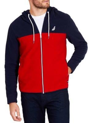 Nautica Blocked Full-zip Jacket