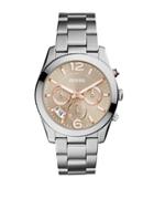 Fossil Perfect Boyfriend Stainless Steel Bracelet Watch, Es4146