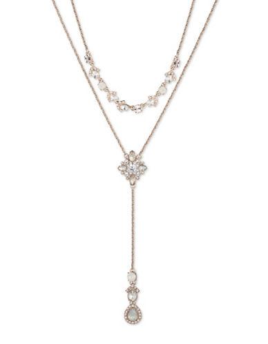 Marchesa Opal Layered Y-necklace
