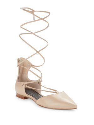Kendall + Kylie Sage Wrap Flats