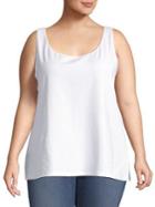 Nic+zoe Plus Plus Basic Solid Tank Top