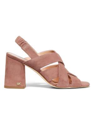 Michael Kors Dixon Suede Heeled Sandals