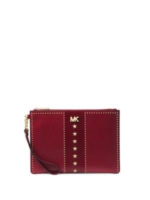 Michael Michael Kors Medium Leather Zip Pouch