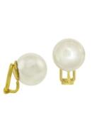 Majorica Pearl Earrings/12mm