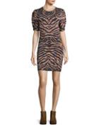 Free People Take Me Out Textured Bodycon Dress