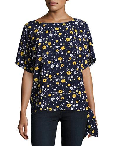 Michael Michael Kors Floral Crepe Top