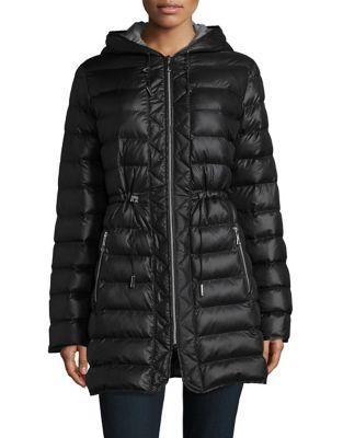 Kenneth Cole Quilted Zip Anorak