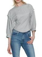 Walter Baker Elvira Three-quarter Cotton Top