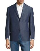 Michael Kors Cotton-blend Two-button Jacket
